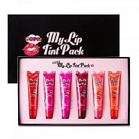 Тинт для губ Berrisom Oops! My Lip Tint Pack 6 оттенков оптом в Барнаул 