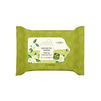 Салфетки очищающие с экскрактом зеленого чая The Saem Healing Tea Garden Green Tea Cleansing Tissue оптом в Барнаул 